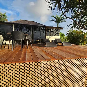 Jolie Maison Vue Ocean Et Moorea Villa Punaauia (Tahiti)